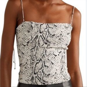 Reformation Meyer Tie Top